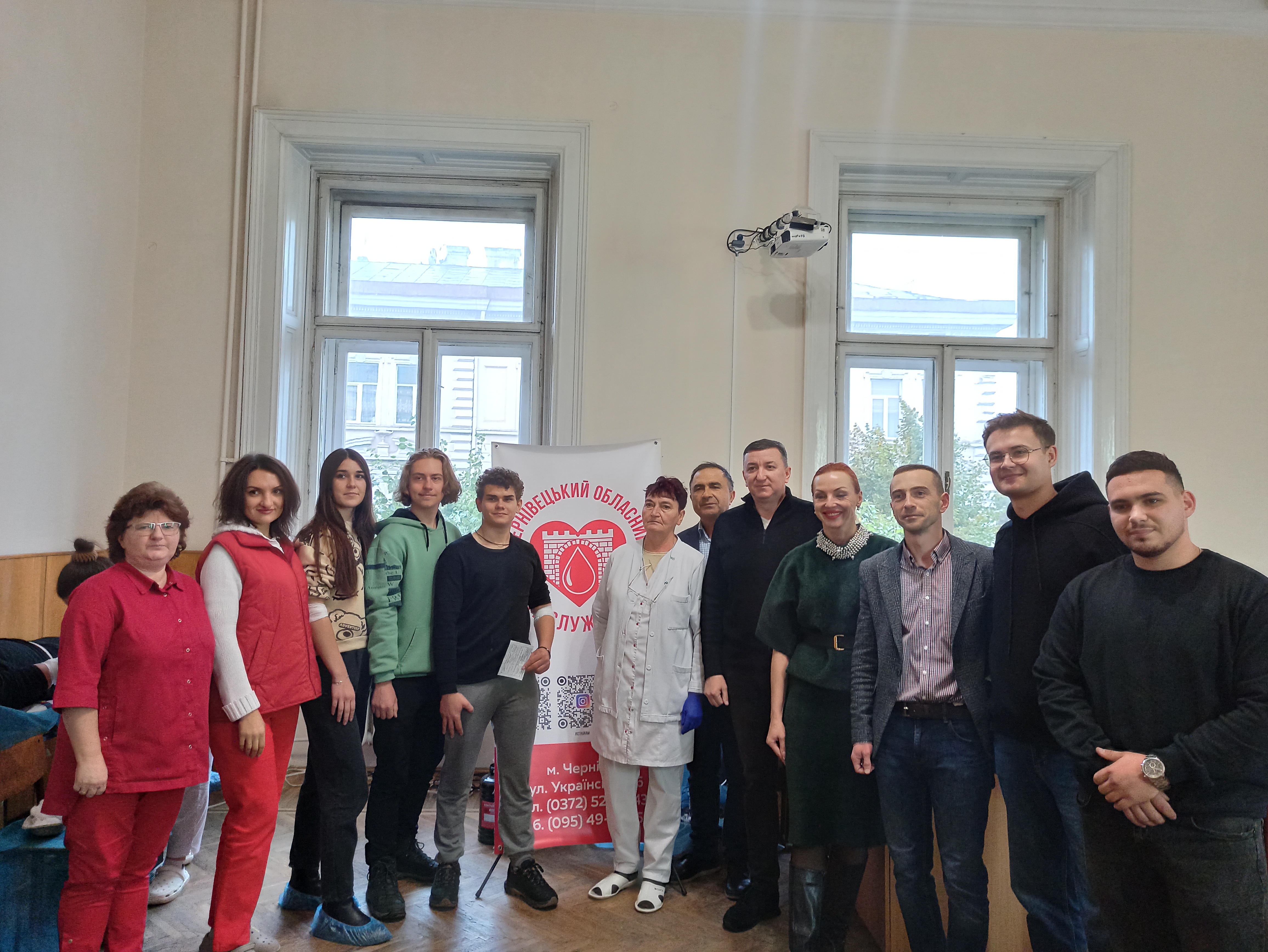 Факультет історії, політології та міжнародних відносин долучився до благодійної акції щодо донорської здачі крові